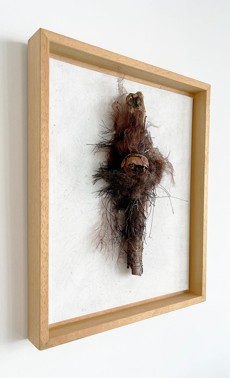 Abstracte mixed media kunst