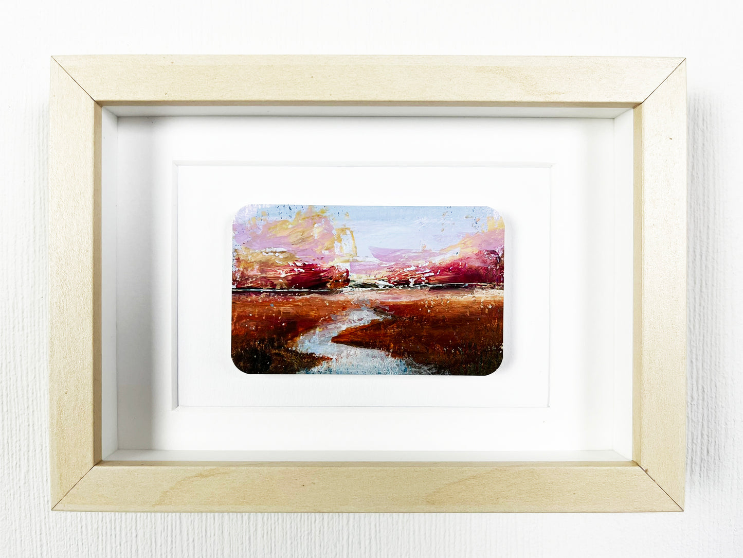 abstracte mixed media kunst