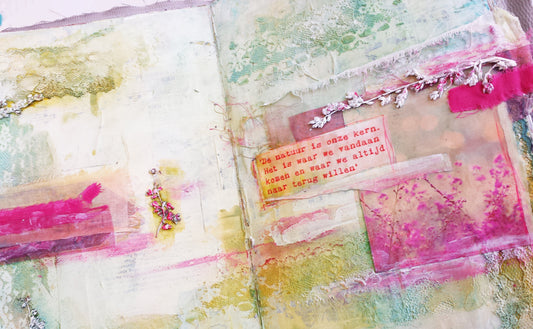 Gesso: De onmisbare basis voor mixed media - Siona Snel abstracte mixed media kunst en workshops