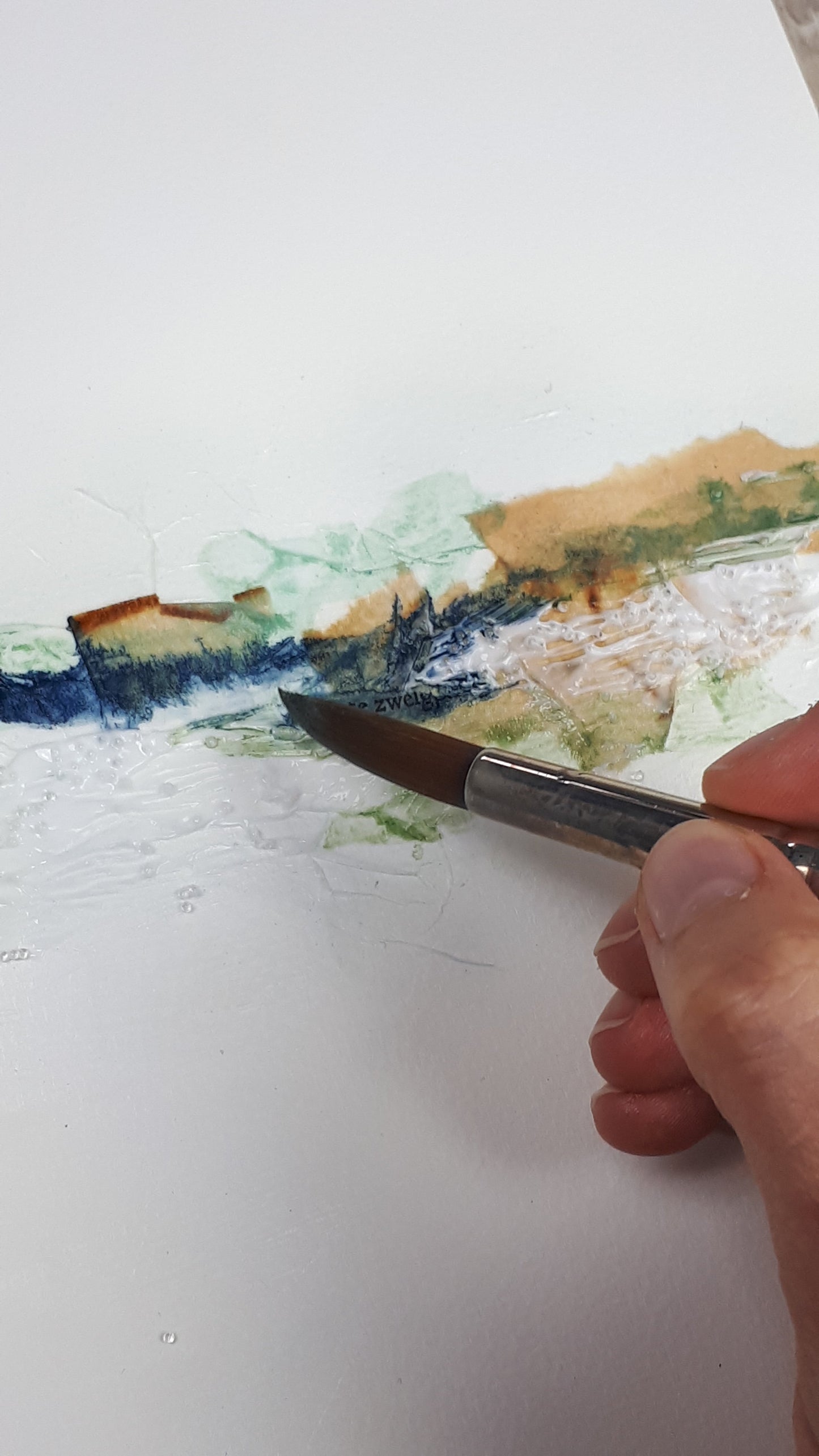 Cursus Mixed Media Atelier (4 lessen) Siona Snel abstracte kunst, illustraties en worskhops