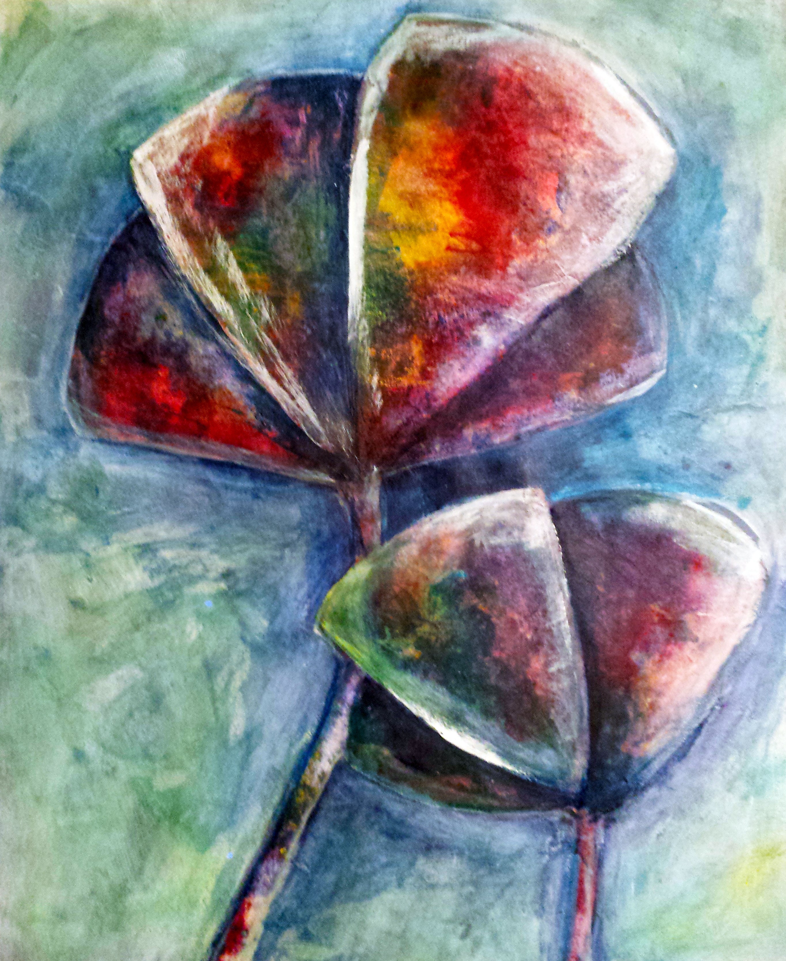 Online cursus Mixed Media schildertechnieken (Blauw - 10 lessen) Siona Snel