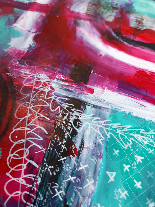 Siona Snel - Mixed Media cursus schildertechnieken - complementair