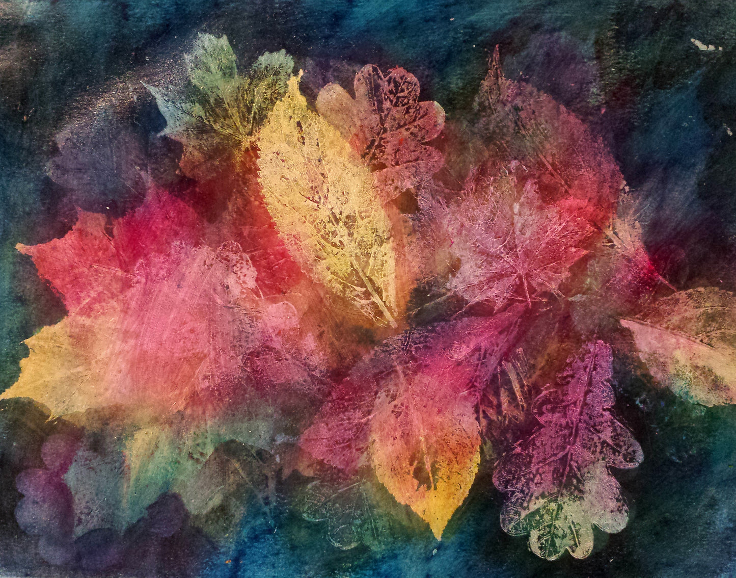 Siona Snel - Mixed Media cursus schildertechnieken - glaceren