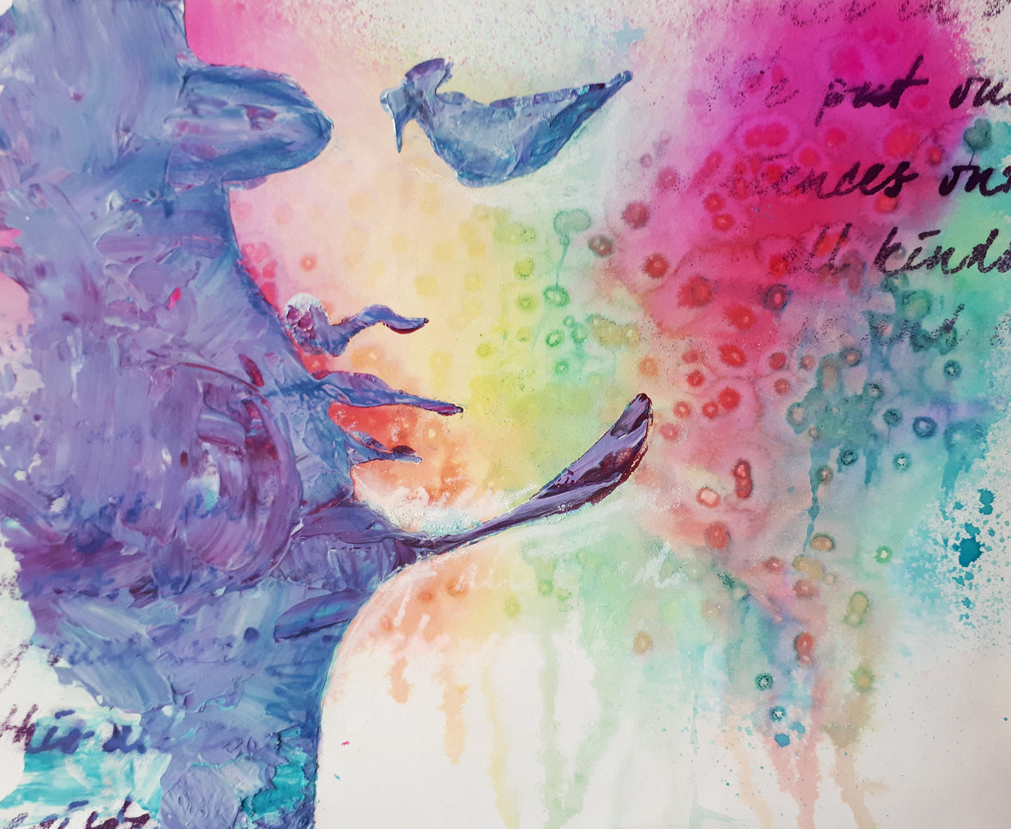 Siona Snel - Mixed Media cursus schildertechnieken - complementaire
