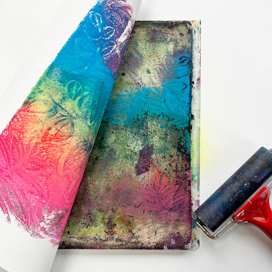 Korte Cursus – Mixed Media met Gelli Plate (3 lessen) sionasnel.com