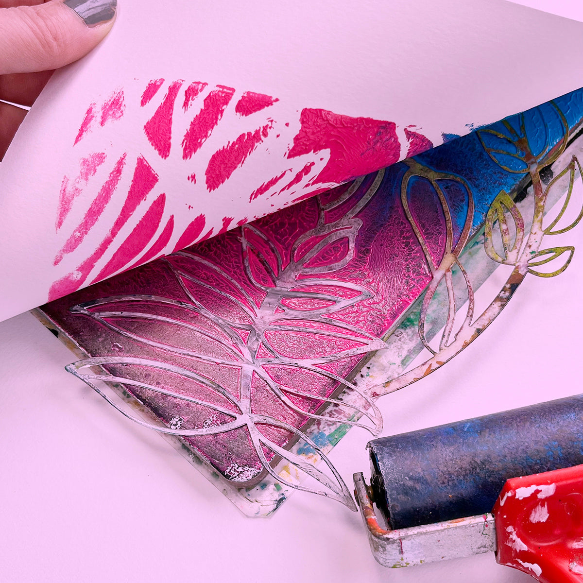 Zomercursus Schilderen in Zeist Siona Snel abstracte mixed media kunst en workshops