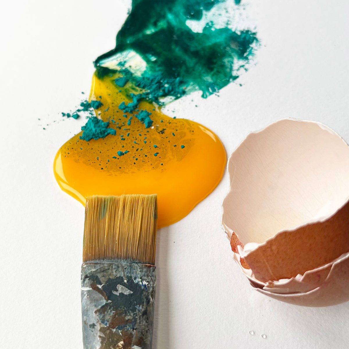 Zomercursus Schilderen in Zeist Siona Snel abstracte mixed media kunst en workshops