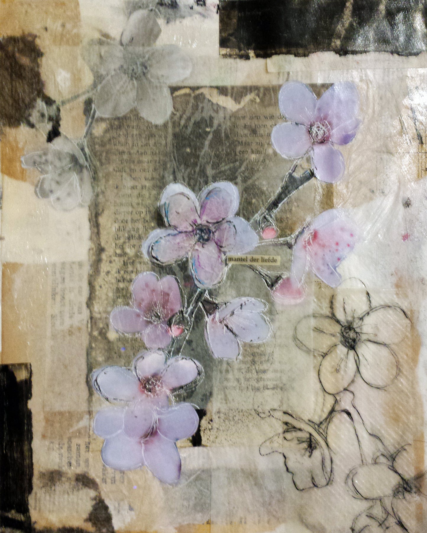 Mixed media workshop verhalen in inkt en was sionasnel.com