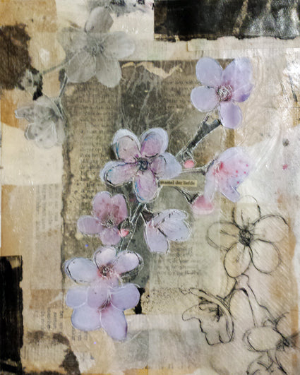 Online cursus Mixed Media schildertechnieken (Blauw - 10 lessen) Siona Snel