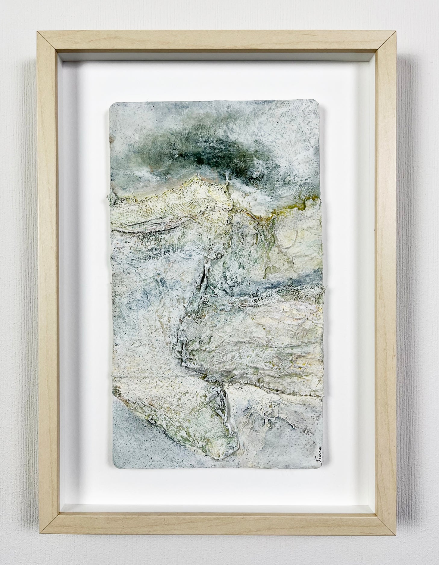 abstracte mixed media kunst