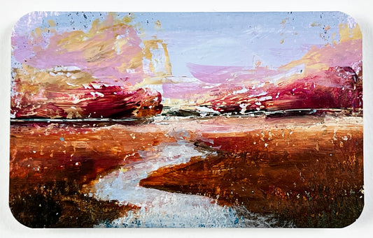 abstracte mixed media kunst