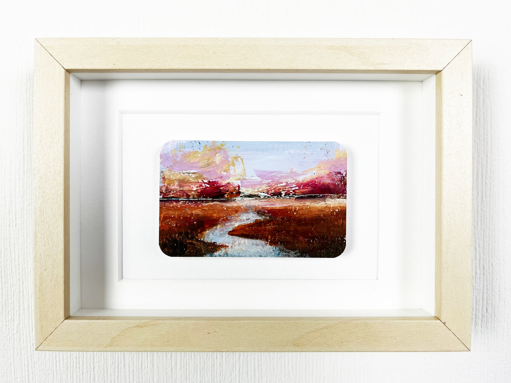 abstracte mixed media kunst